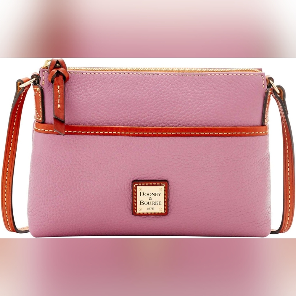 Dooney & Bourke Pebbled Ginger Pouchette